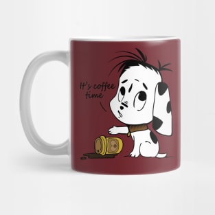 It's Coffee Time Puppy Mug